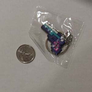 Minecraft Gun Keychain